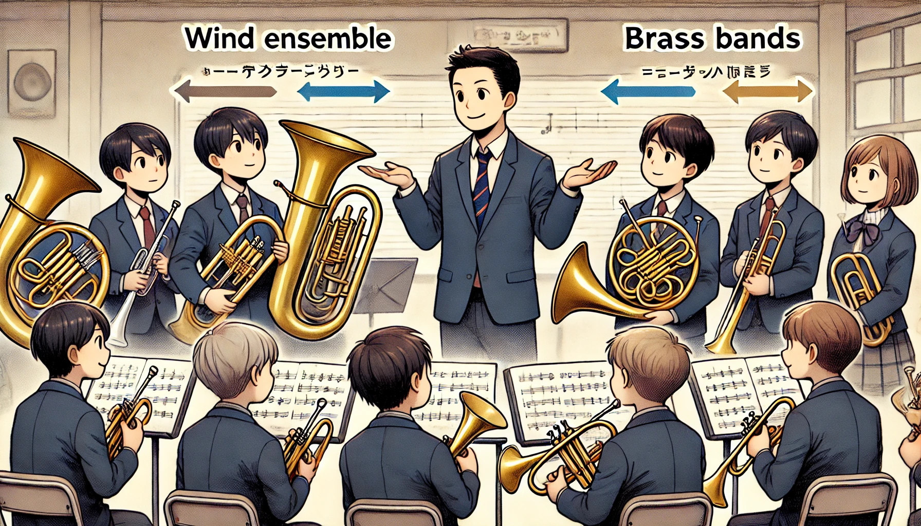 吹奏楽とブラスバンドの違いは何か？