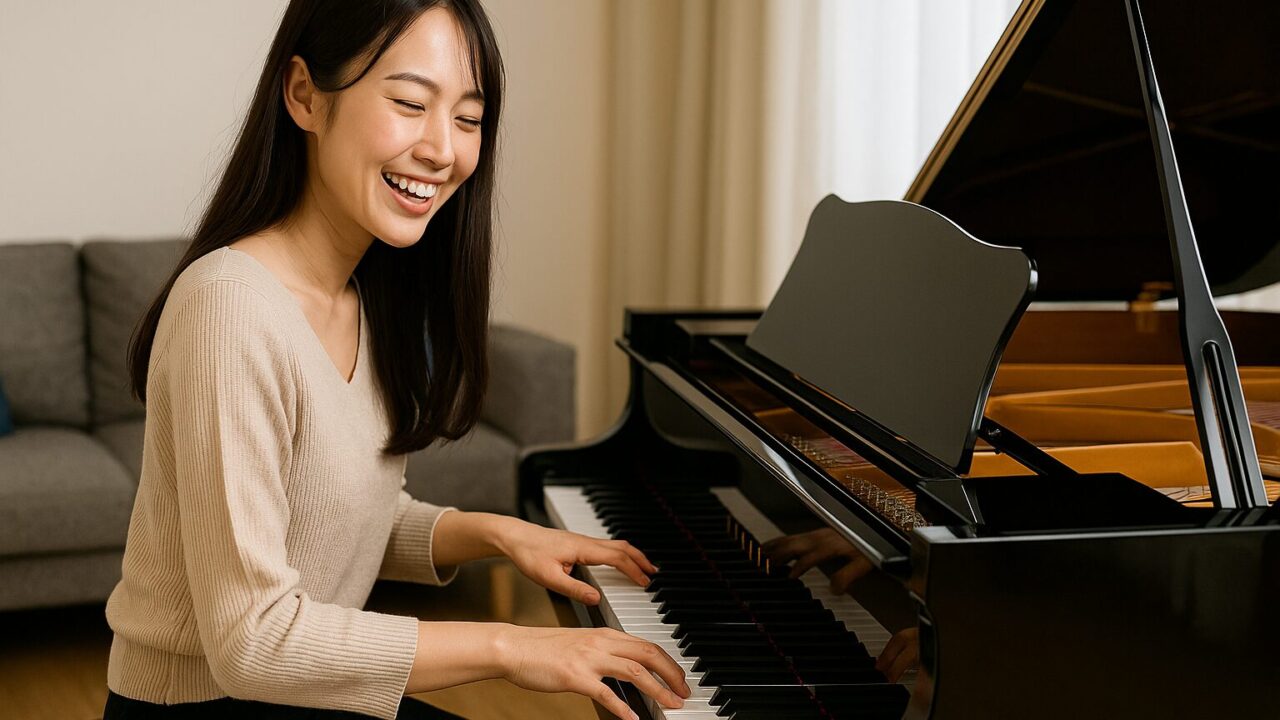 コンパクトグランドピアノのメリットは？