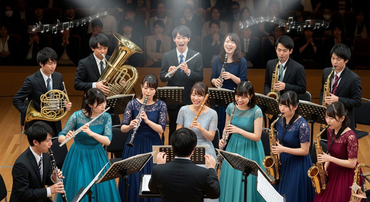大学の吹奏楽の強さを測る指標を紹介する記事のイメージ写真