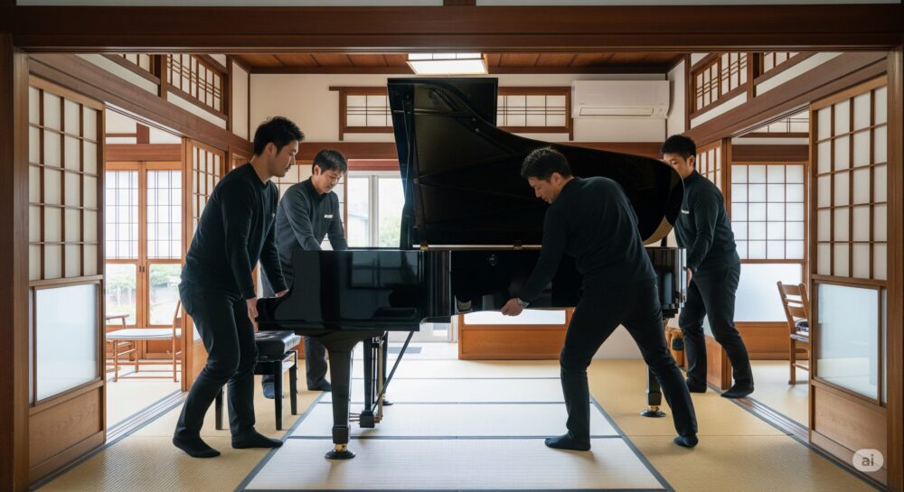 自力で移動させる際に必要な人数と準備物