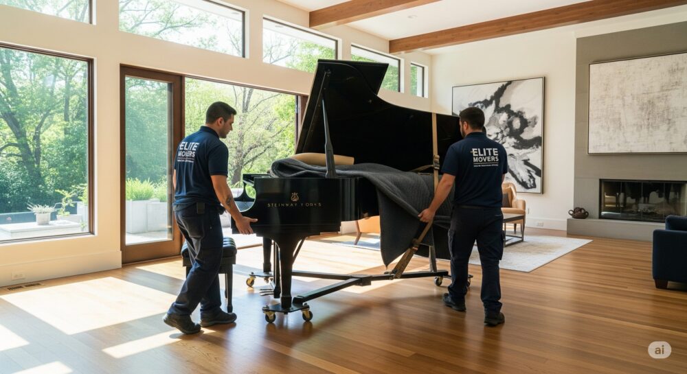 グランドピアノの移動を室内で自分で行う前に知ること