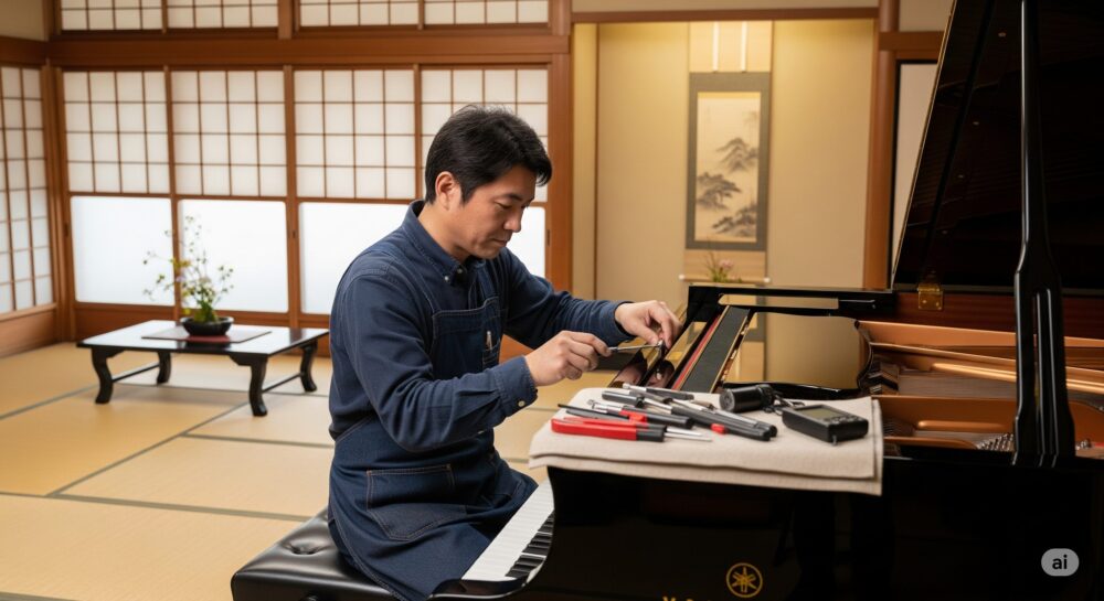 ピアノ移動後に必要となる調律や点検の重要性