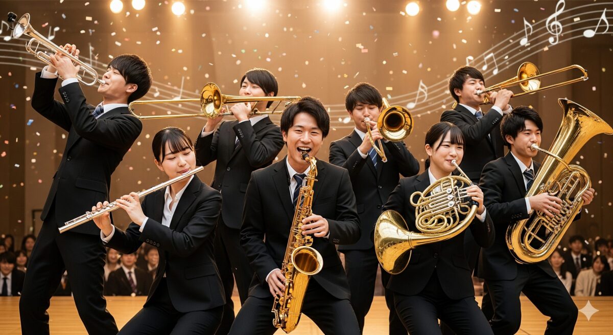 吹奏楽が強い国公立の大学を紹介する記事のイメージ写真