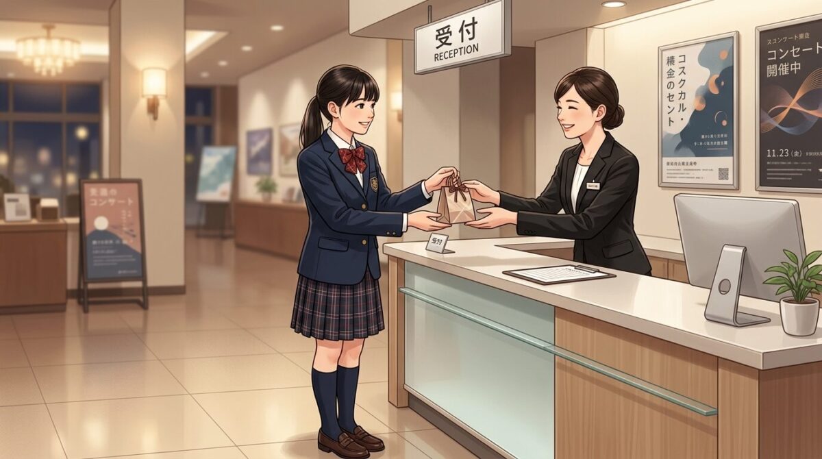 定期演奏会の差し入れを個人で贈るコツのイメージ画像