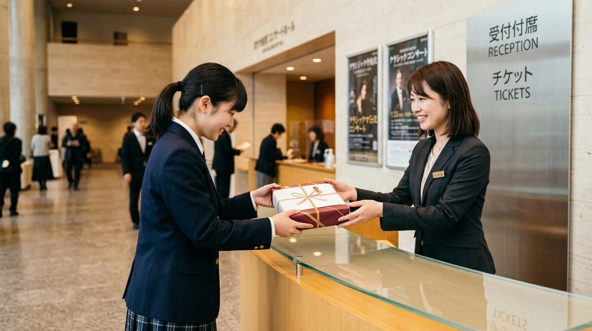 プレゼント受付の注意点のイメージ画像