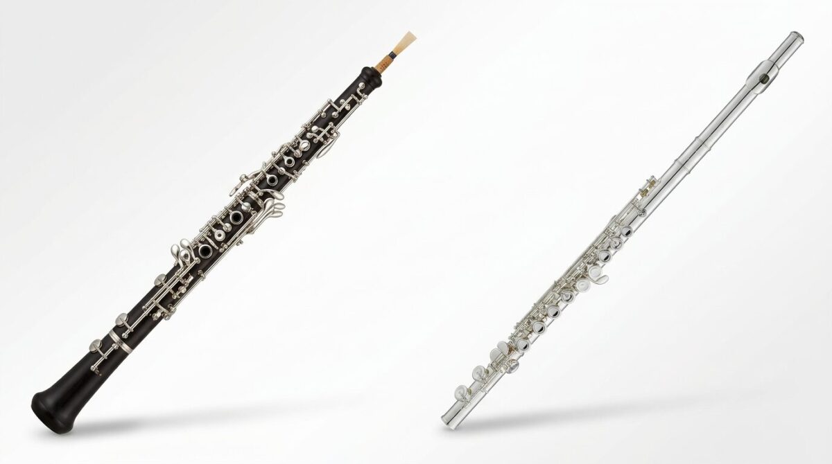 オーボエとフルートの基本比較のイメージ画像